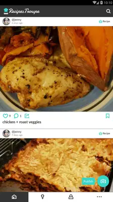 Recipes Troupe android App screenshot 1